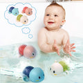 Baby Bath Toys-Wind up Turtle Bathtub Toys,Toy for Babies 6-12 Months Floating Swimming Turtles for Boys Girls,Baby