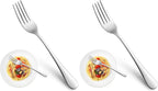 32 Piece Dinner Forks Set, Food-Grade Stainless Steel Silverware Forks, Cutlery Fork, Metal Fork for Home, Kitchen or