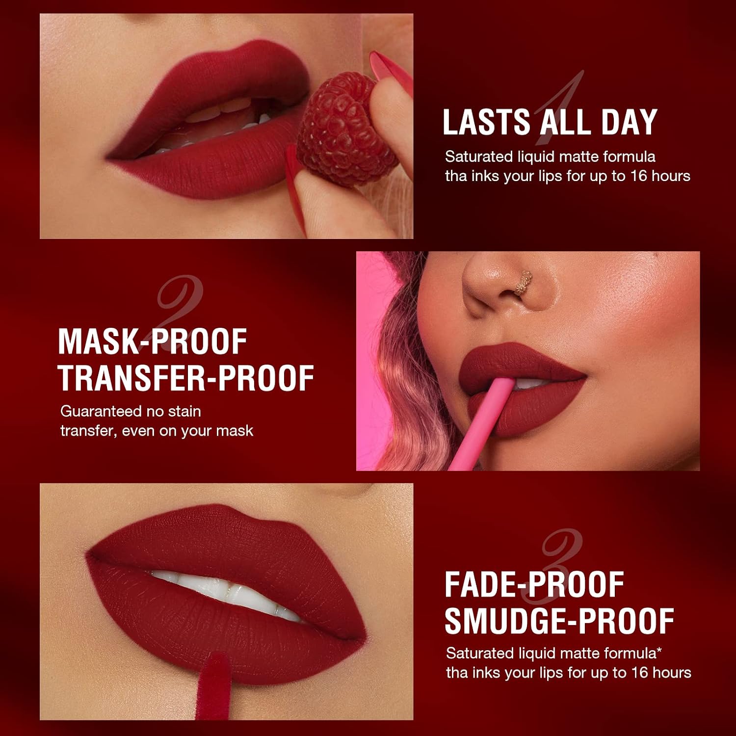 12Pcs Matte Liquid Lipstick + Lip Liner Pens Set, One Step Lips Makeup Sets Pigment Velvety Nude Lip Stain Waterproof