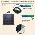 Fiberglass Irrigation Slide Gate,Water Control Valve