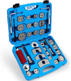 35PCS Disc Brake Caliper Tool Kit, 24 Adapters Brake Piston Compressor & Wind Back Tool Set for Brake Pad