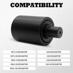 Jecoupoon Carrier Roller Top Roller Compatible with KX71-3 Excavator