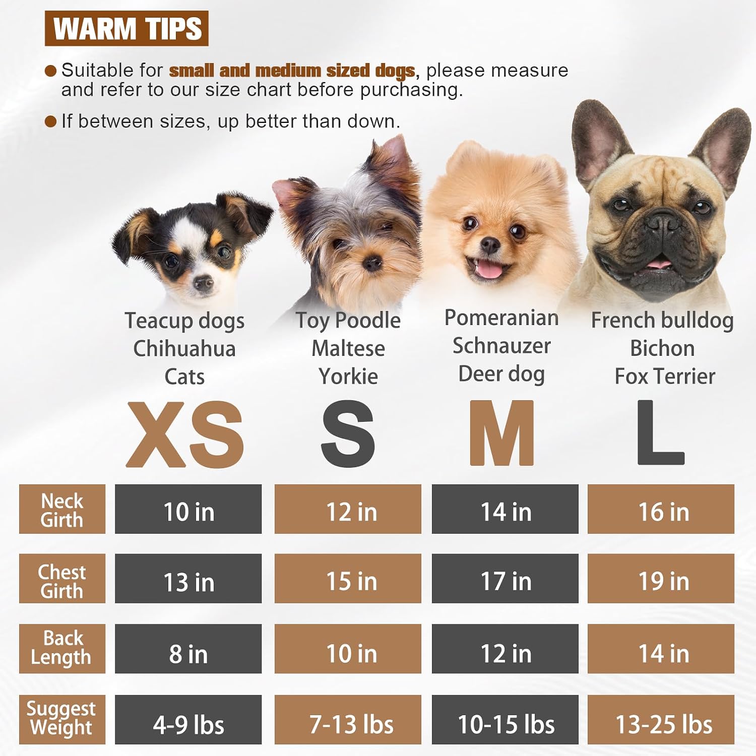 Dog Fleece Vest Sweater Zip Up Warm Pullover Step-in Dog Jacket with Dual D-Ring Leash, Winter Cold Weather