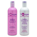Hair Care Double Bundle – Two-Step Protein Treatment (16 fl oz) & Balancing Moisturizer (16 fl oz)