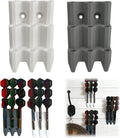 3D Printed Dart Display & Stand - 2 Pack Dart Holder Wall Mount and Decorative Wall Shelf, Display Rack for 9