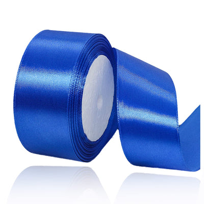 Blue Ribbon 1-1/2 Inch x 25 Yards Royal Blue Satin Ribbon