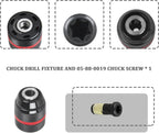 Keyless Drill Chuck for Milwaukee M18, 1.5-13mm Clamping Capacity