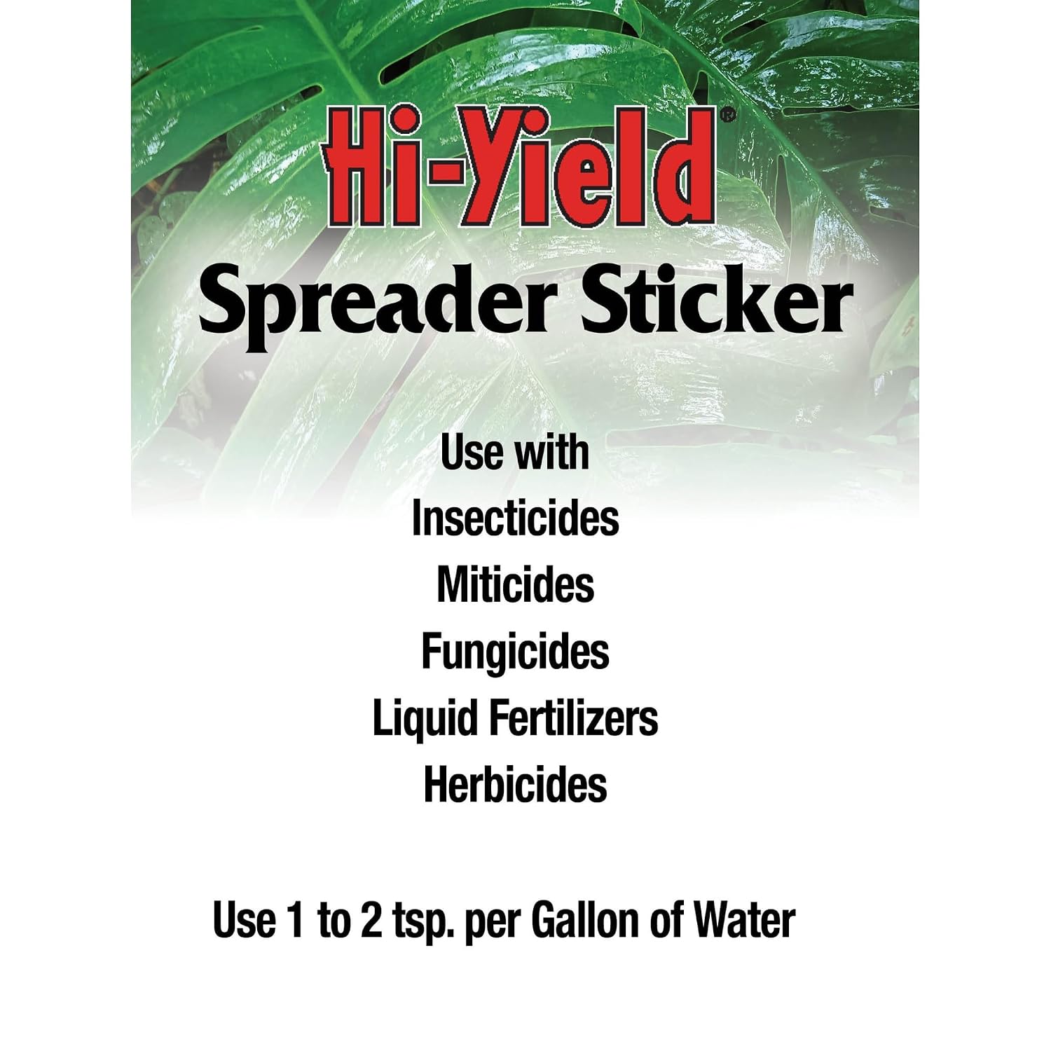 (31062) Spreader Sticker, 16 oz | Polysiloxane spreader sticker - Improves pesticide adhesion & rainfastness on plant