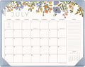 Desk Calendar 2026 with Desktop Mat, Cabbrix Large Desk Pad Calendar 21 x 17 Inch Cover 18 Months Runs From July 2026