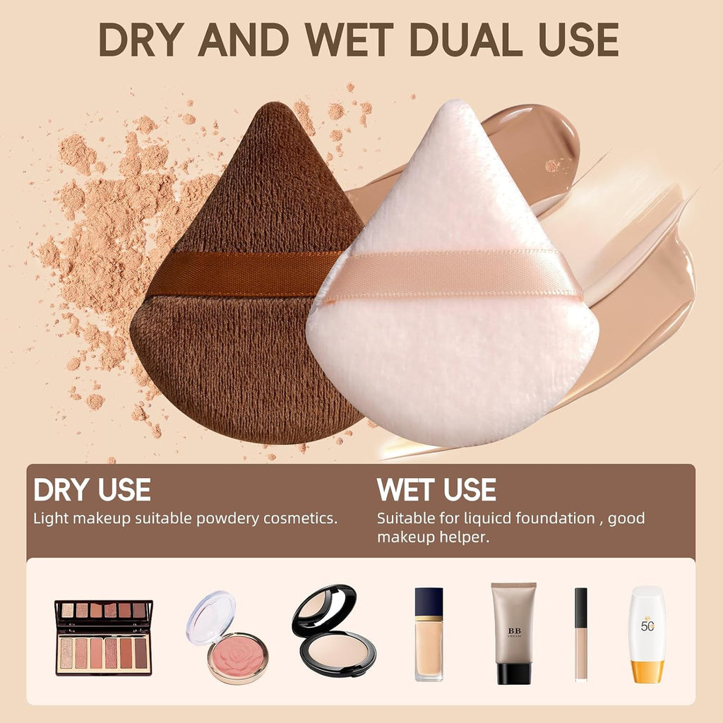 Makeup Brush Set 11Pcs Bamboo Synthetic Kabuki Brush Set Foundation Powder Blending Concealer Eye shadows Blush