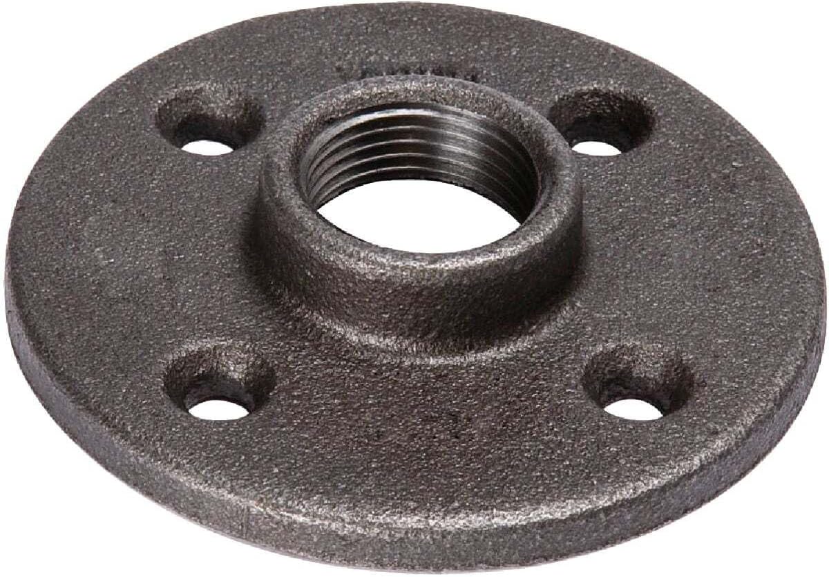 Southland 521-607HN 1-1/2" Black Floor Flange