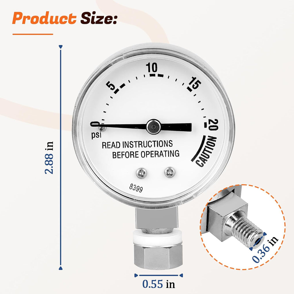 85772 Pressure Canner Steam Gauge for Presto Pressure Cooker