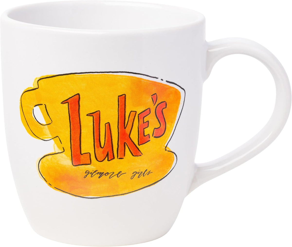 Gilmore Girls Luke's Diner Stars Hollow, Ceramic Mug, 18oz
