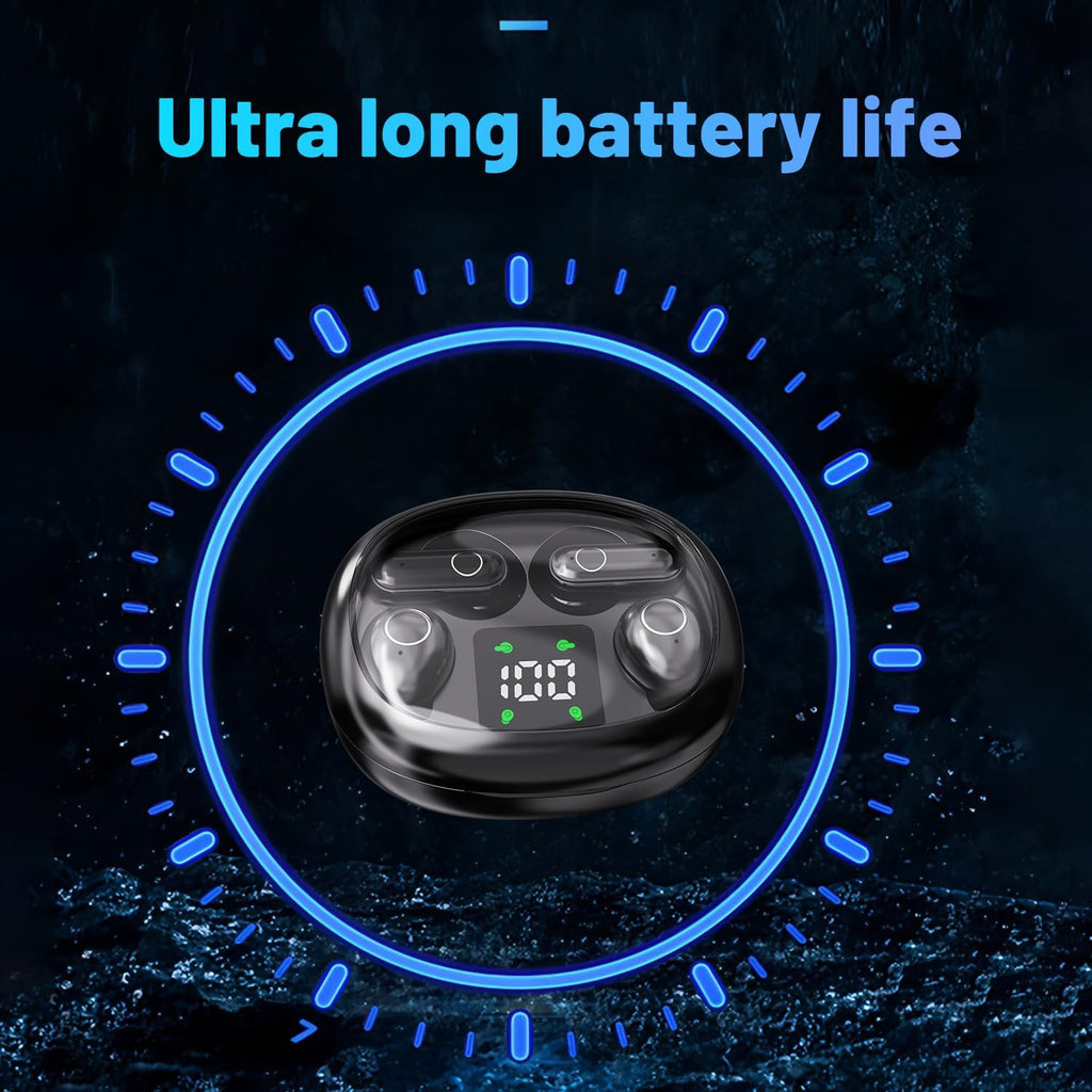 Wireless Bluetooth Headset，Tiny Size Invisible Earbuds，Sleep and Sports Earphones Set, 2 Pairs, Mini and Short Handle