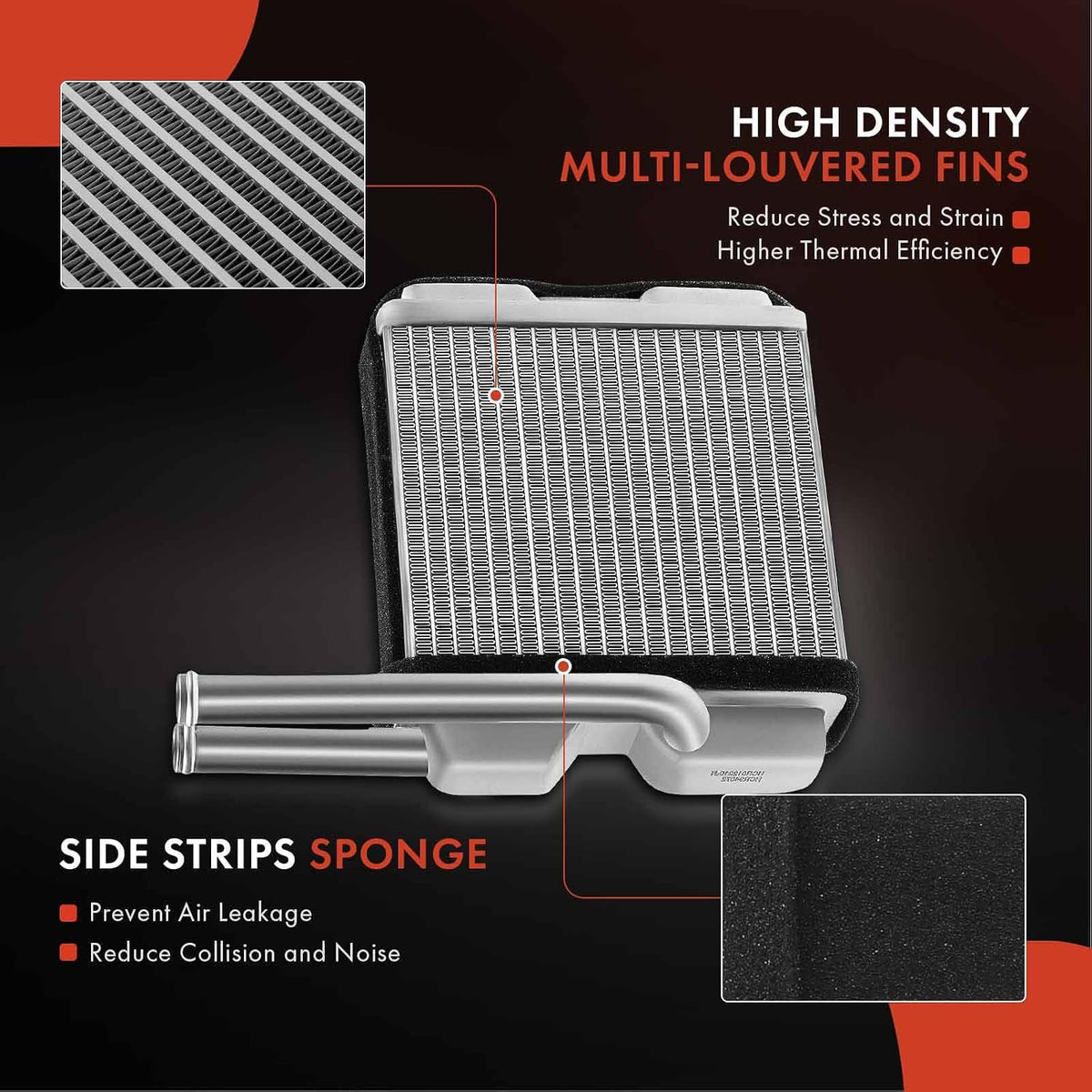 A-Premium HVAC Heater Core Compatible with Ford