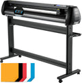 Vinyl Cutter, 53inch Vinyl Cutter Plotter with Stand, Adjustable Speed Force for Sign Making Vinyl Plotter