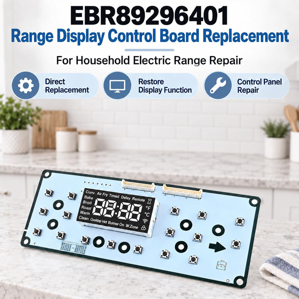 EBR89296401 Range Display Control Board Replacement