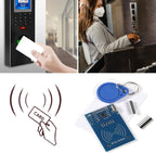 5PCS RFID Kit Mifare RC522 Reader Module RF IC Card Sensor Module with S50 White Card+Key Ring