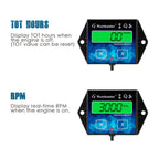 RL-HM011G Digital Hours Tachometer with Maintenance Reminder