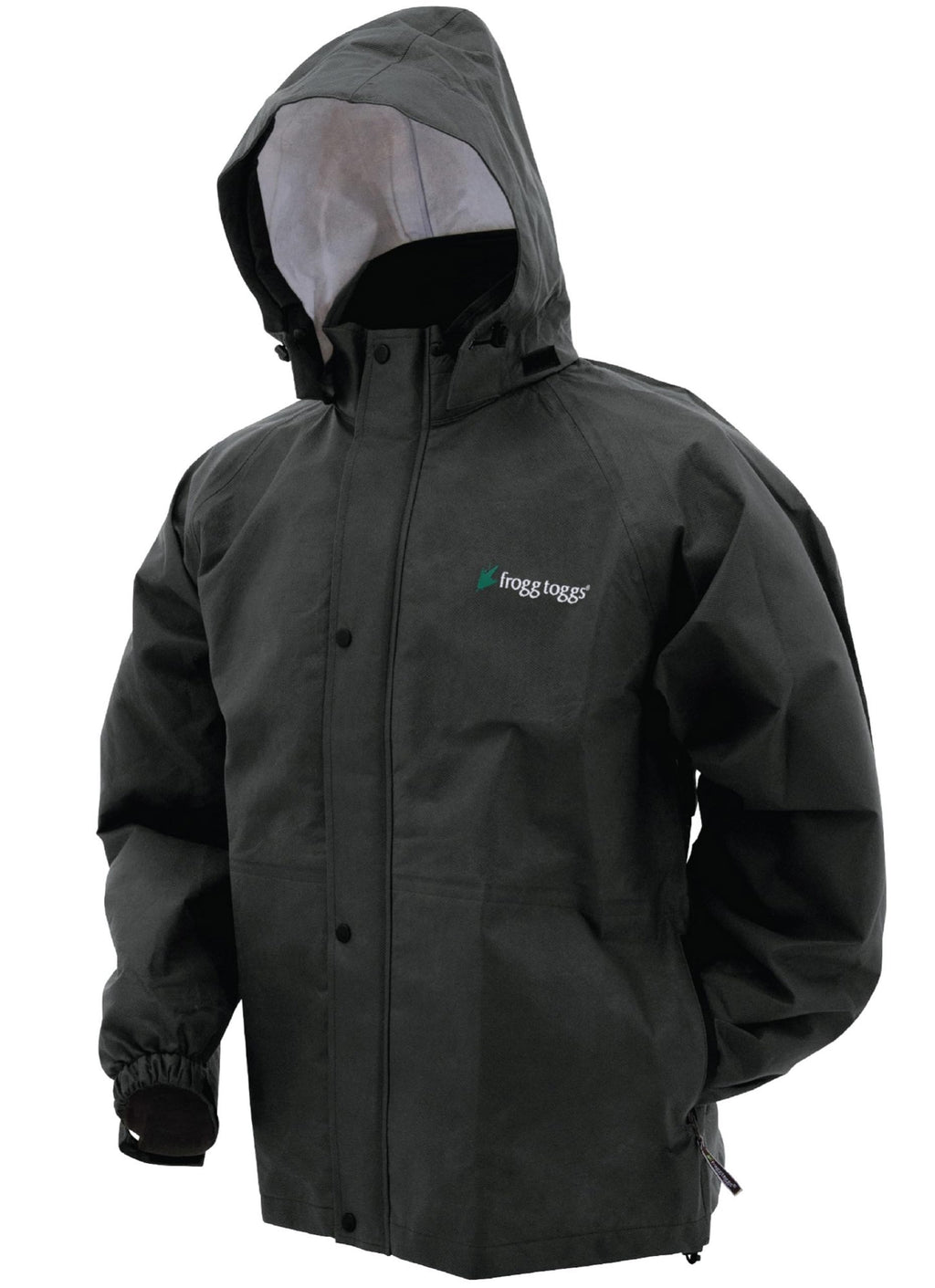 Men's Bull Frogg Rain Jacket,Black,X-Large