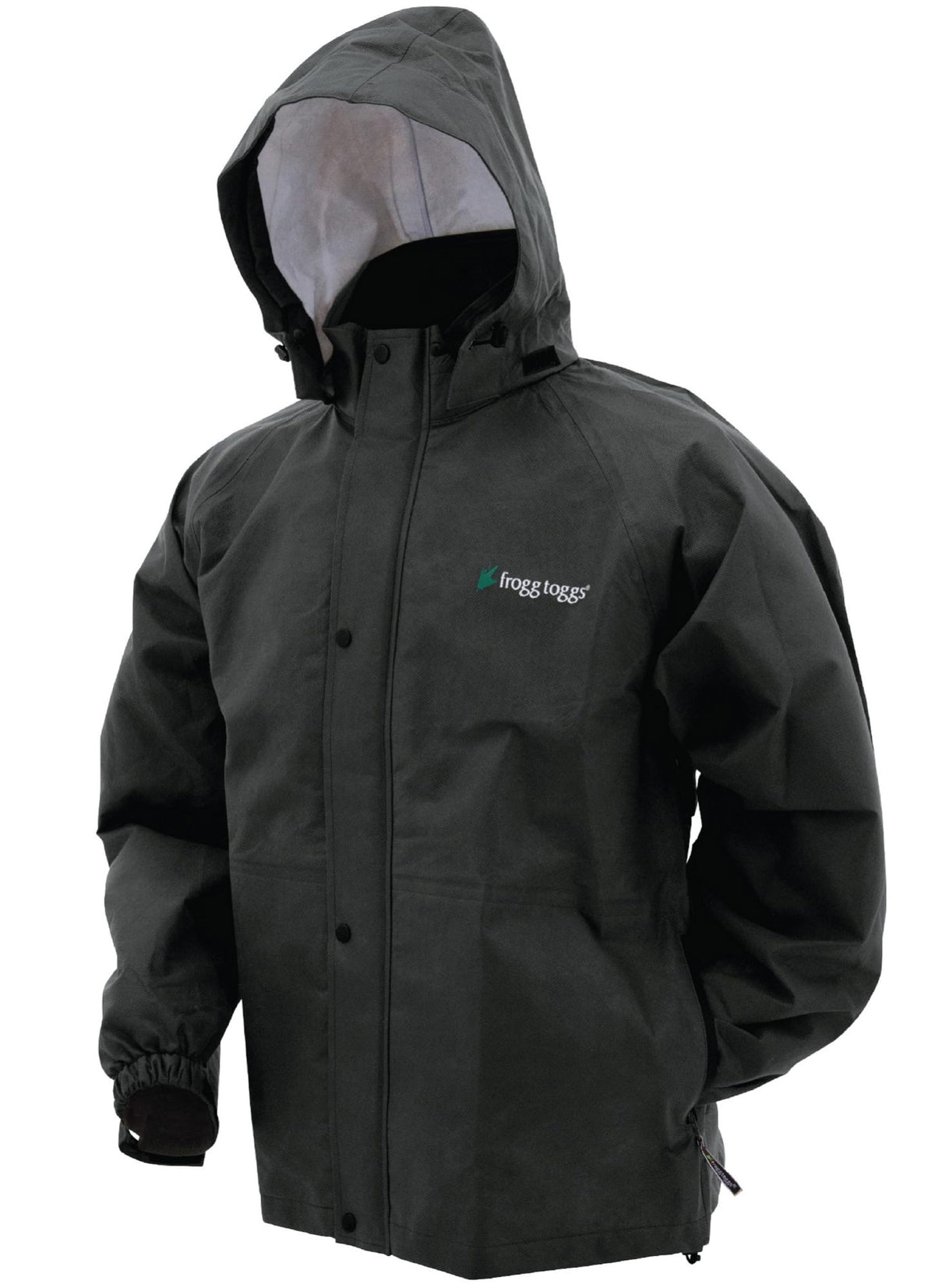 Men's Bull Frogg Rain Jacket,Black,X-Large