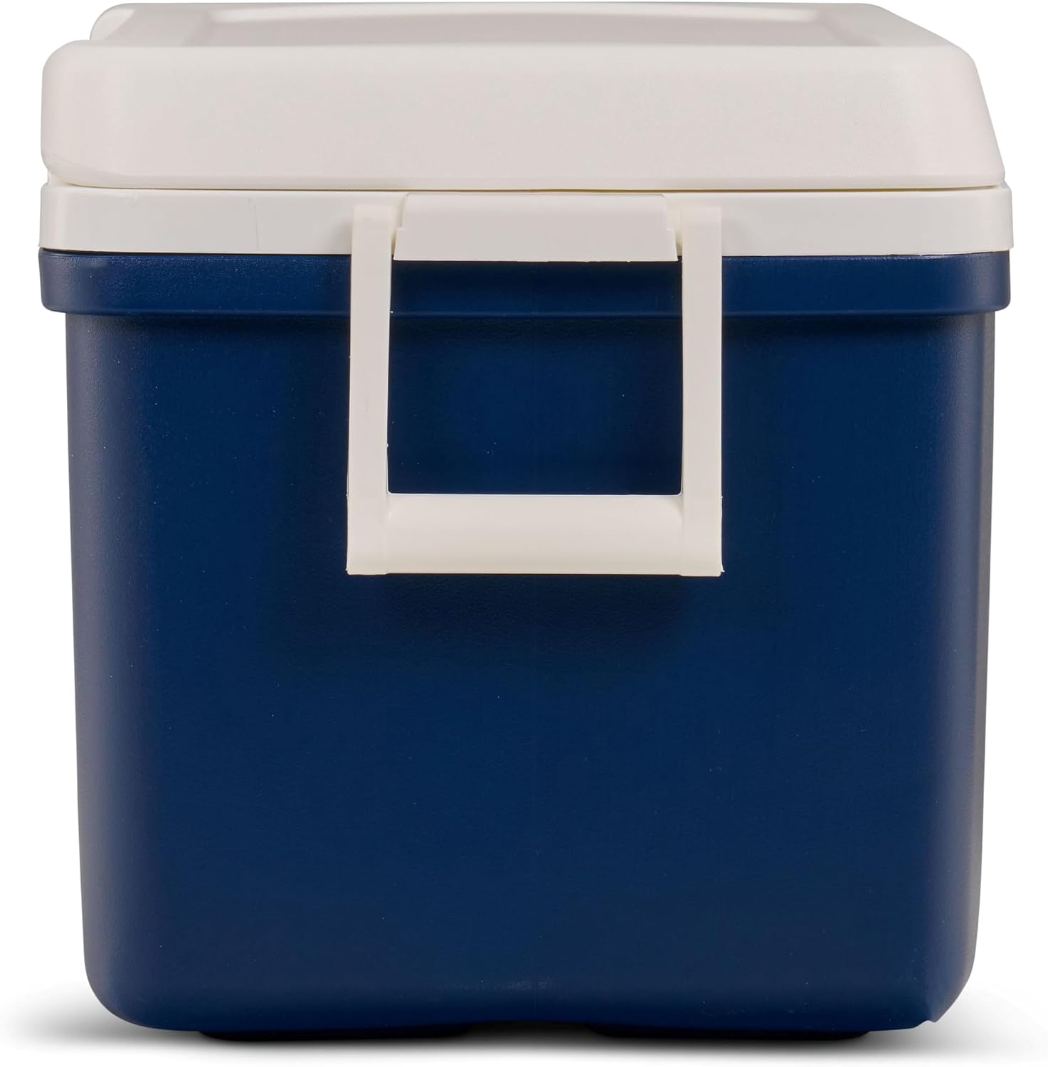 48 Quart /45L Hard Sided Insulated Ice Cooler Chest Navy Ultratherm Foam Cool Riser Base Swing Handles Hold 76 Cans