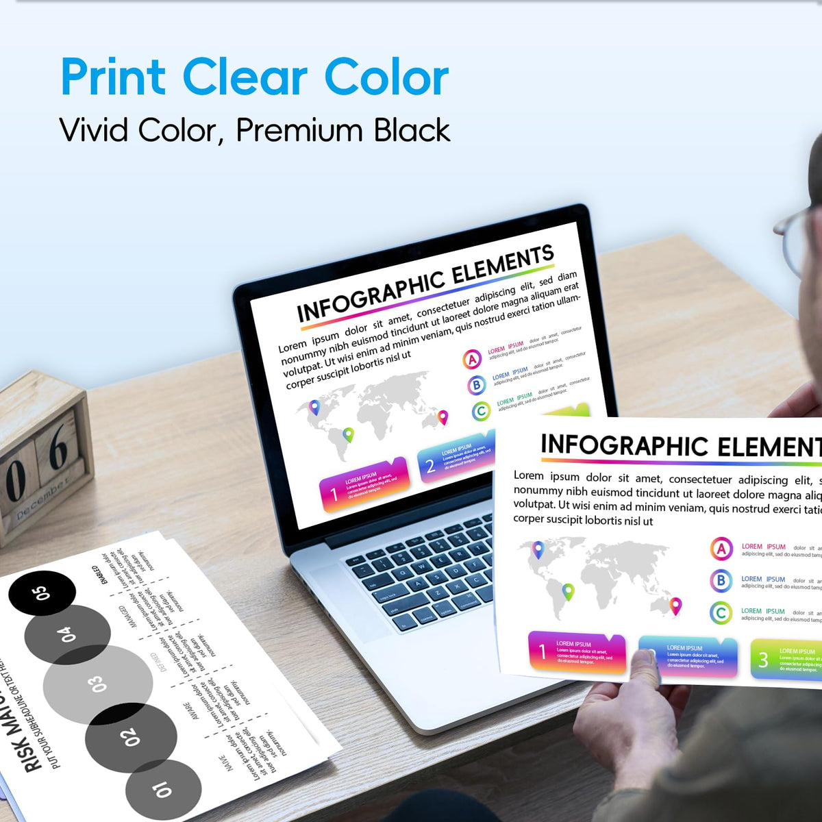Replacement Compatible for Epson XP5100 WF2860 Ink Cartridges