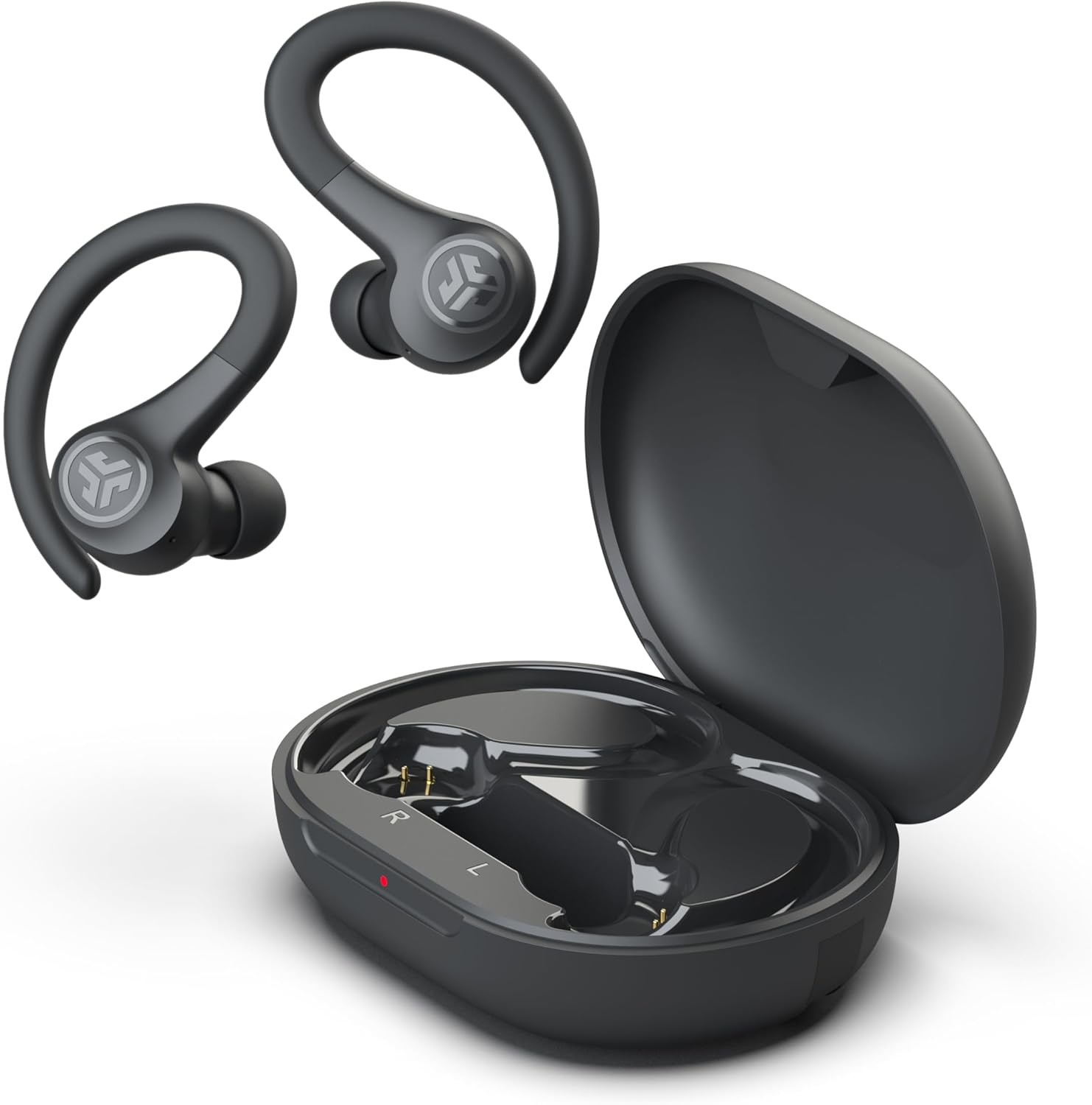Go Sport+, True Wireless Workout Earbuds, Bluetooth Sport Earbuds, Clear Calling, Graphite