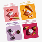 4-Pack Lip Scrub & Lip Mask Set