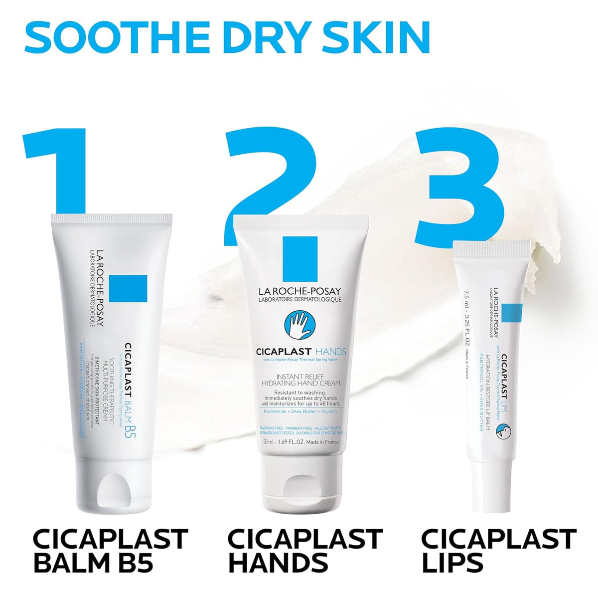 Cicaplast Lip Balm B5, Hydrating Lip Treatment, Shea Butter
