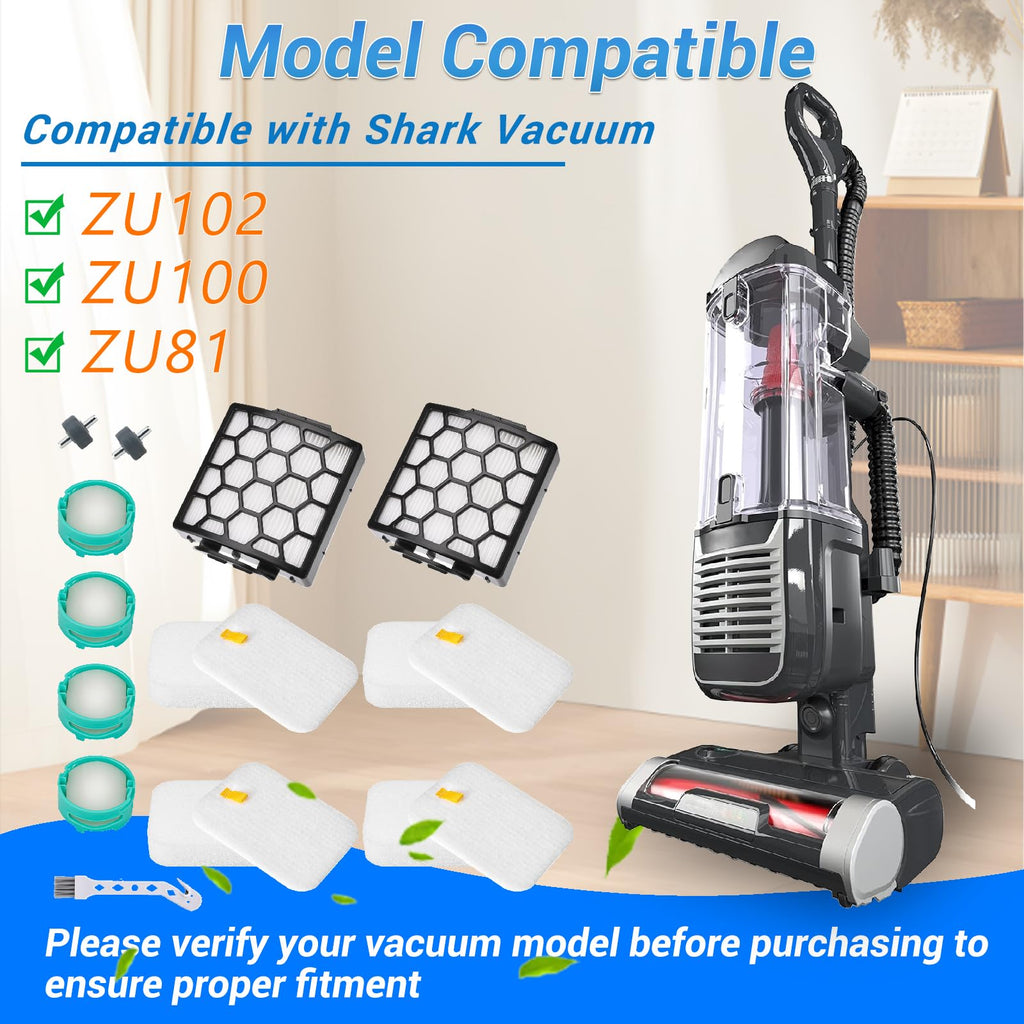 ZU81 Filter Replacement Wheel Part Compatible with Shark ZU100 ZU102