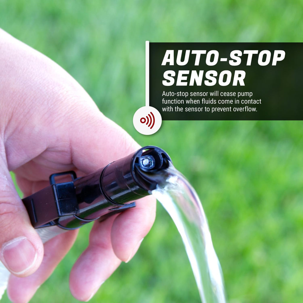 TERA PUMP Battery Powered Chemical Resistant Fuel Transfer Pump