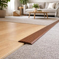 3.3-32.8FT T Molding Trim & Floor Transition Strips, Laminate Flooring 2" Flat Divider Strip for Door Threshold and