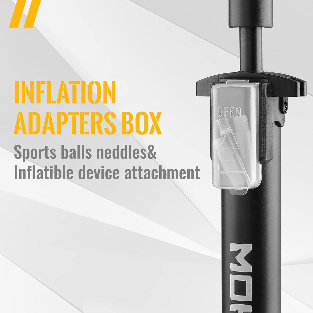 Bike Floor Pump with Gauge: Air Bicycle Pump with High Pressure 160 PSI,Fits Schrader and Presta Valve -Inflator with