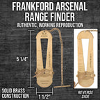 Range Finder | Authentic Brass Construction | Twine String