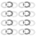 uxcell 8 Sets AXK2035 Thrust Needle Roller Bearings with Washers, ID 20mm