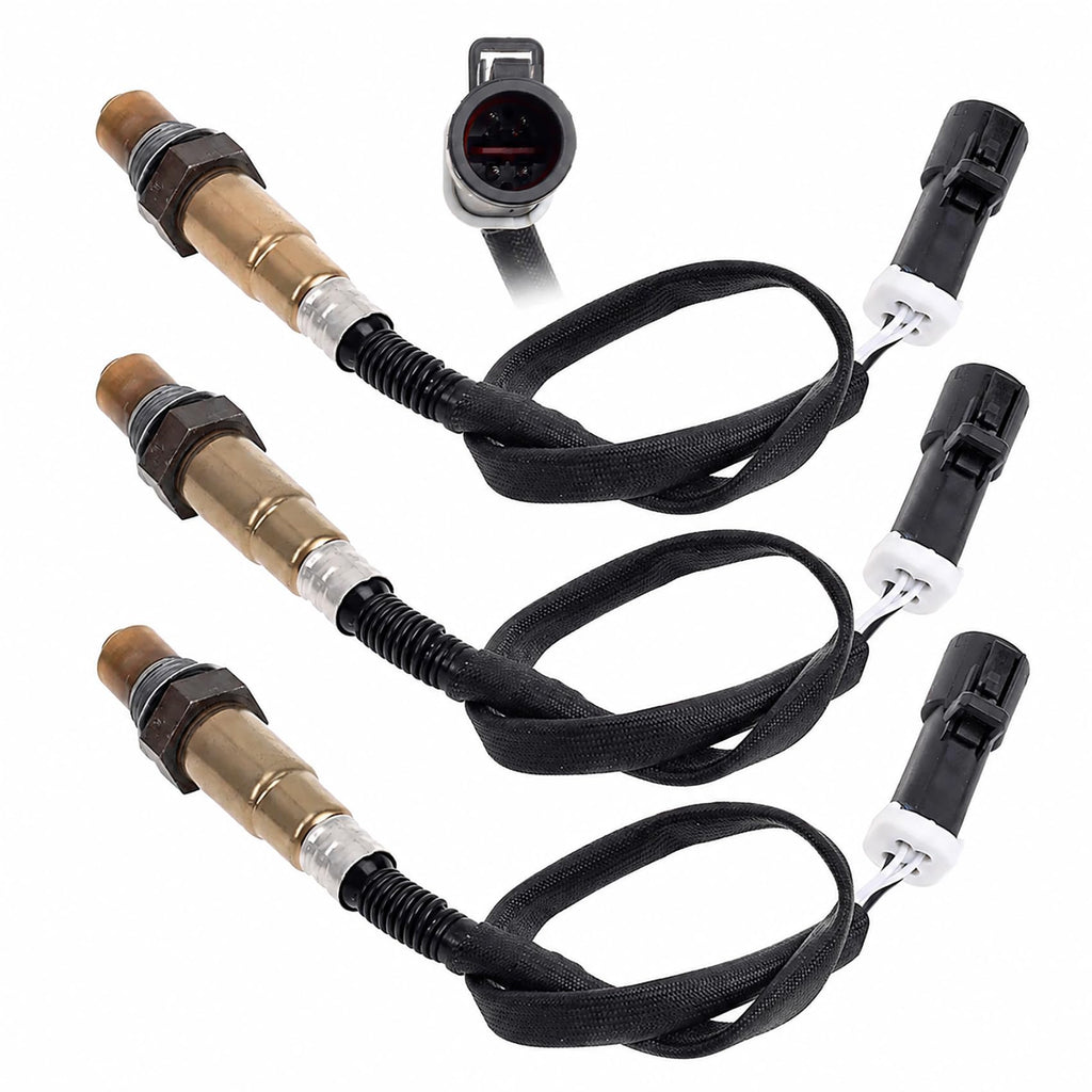 3Pcs Oxygen Sensors Upper Lower for Ford Sport Explorer 4l