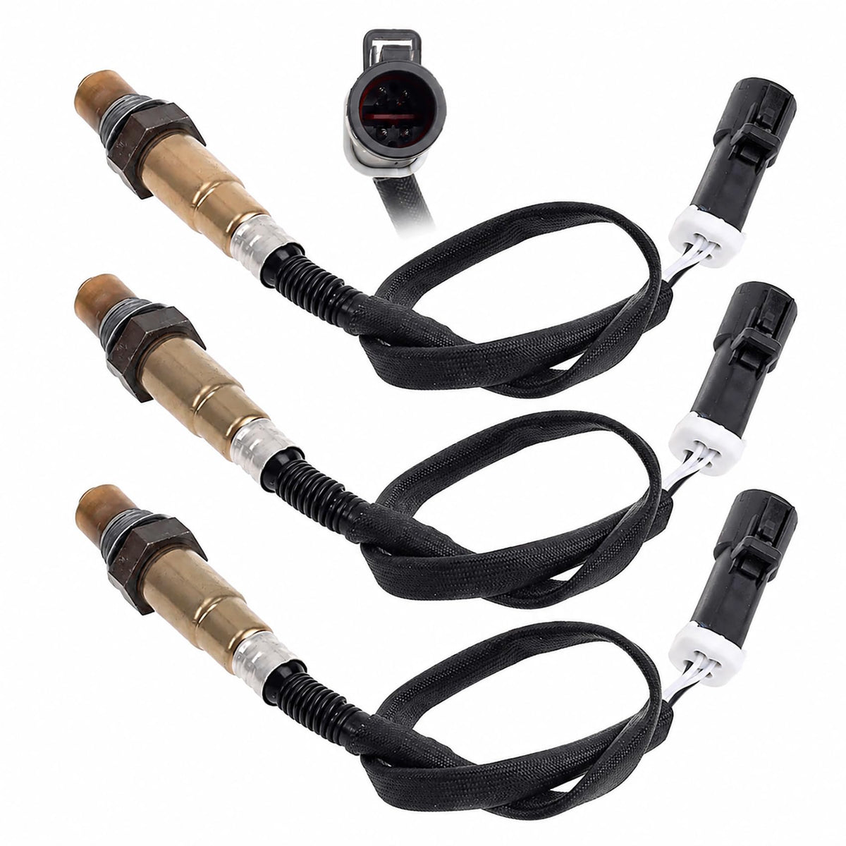 3Pcs Oxygen Sensors Upper Lower for Ford Sport Explorer 4l