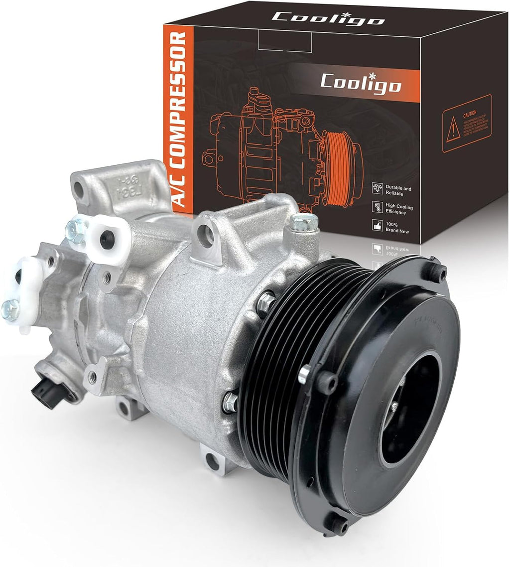 Air Conditioner AC Compressor with Clutch for Toyota Camry 2.4L 2007-2009