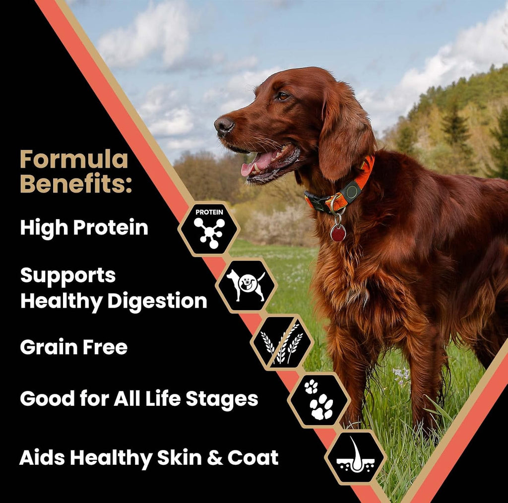 Grain Free Yukon River Canine - High Protein Dry Dog Food, 5 lb