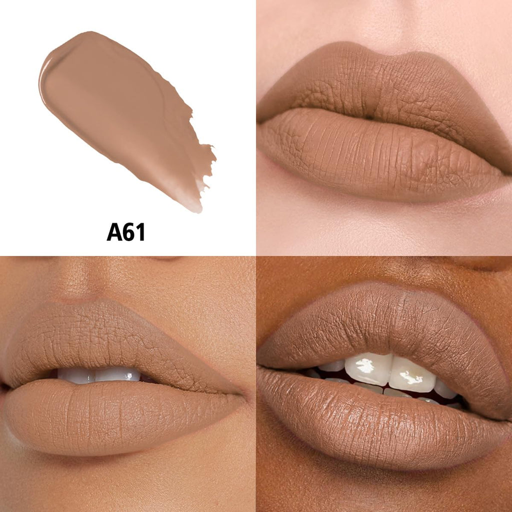 Nude Lipstick Long Lasting Lipsticks for Women Smudgeproof