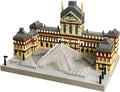 Louvre Museum Paris Micro Mini Building Blocks Architecture Toys Sets