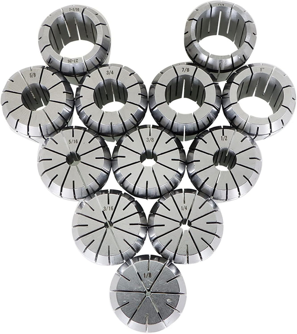 1/8-1-1/8 Inch Spring Collet Set ER40 Spring Collet for