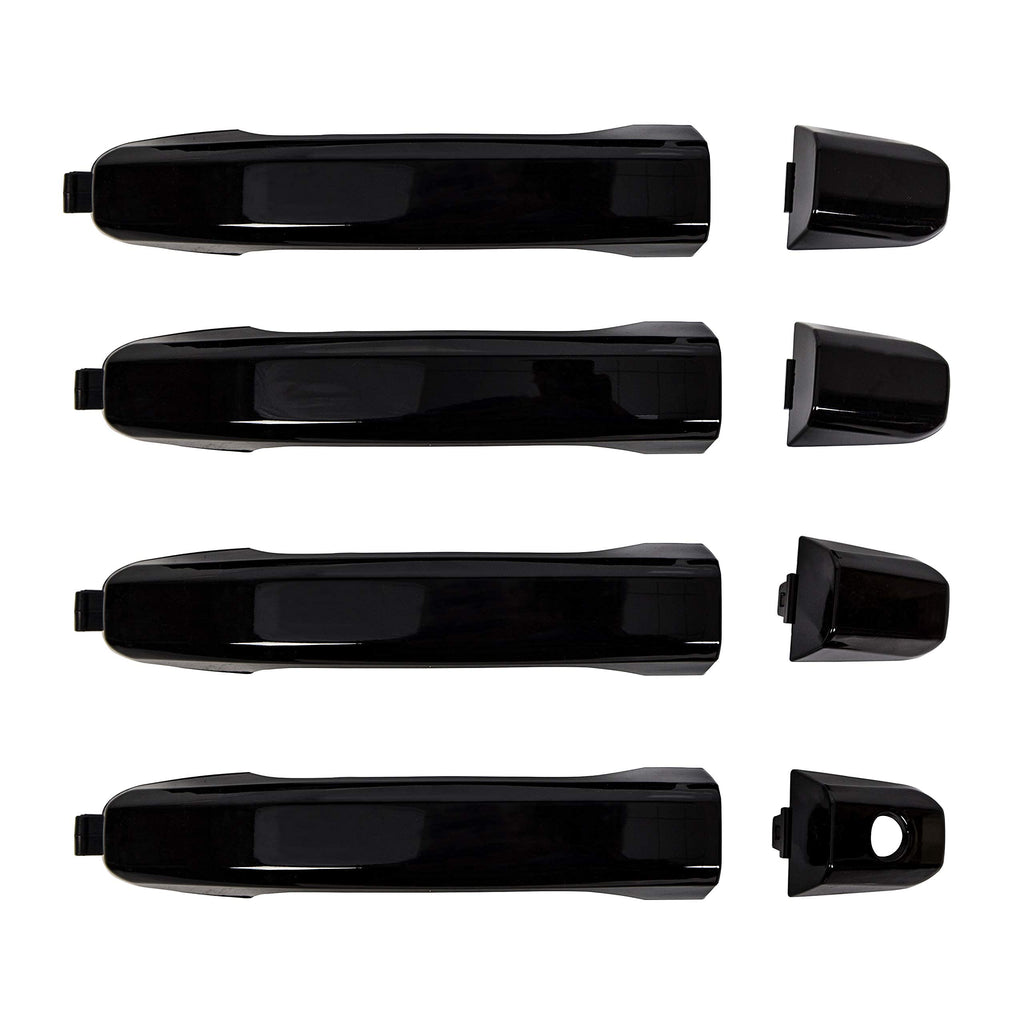 HECASA Outside Door Handles Compatible with 2014-2019 Silverado