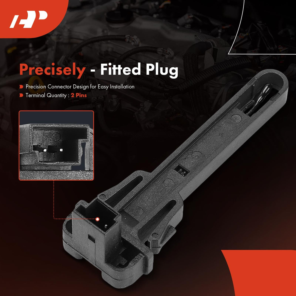 A-Premium Engine Coolant Temperature Sensor Compatible with BMW
