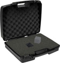 Small Hard Case with Foam, 14" Lightweight Pluck Foam Padded Protection Carrying/Storage Case - Customizable Interior