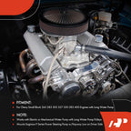 A-Premium Polished Aluminum Power Steering Pump Bracket Kit