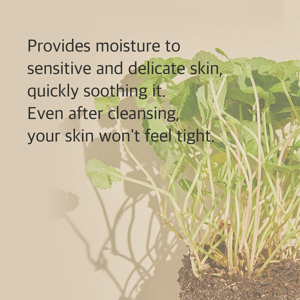 Centella Cleansing Foam Face Wash with Cica, Low pH Cleansing and Soothing for Face, Hydrating Formula 150ml / 5.07