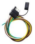 4 Pin 5 Wire Trailer Wiring Harness 16AWG Pure Copper Wire 25Inch