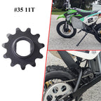 #35 11T Sprocket for KR5V V2 Motor Electric Motorcycle ATV Quad Dirt Pit